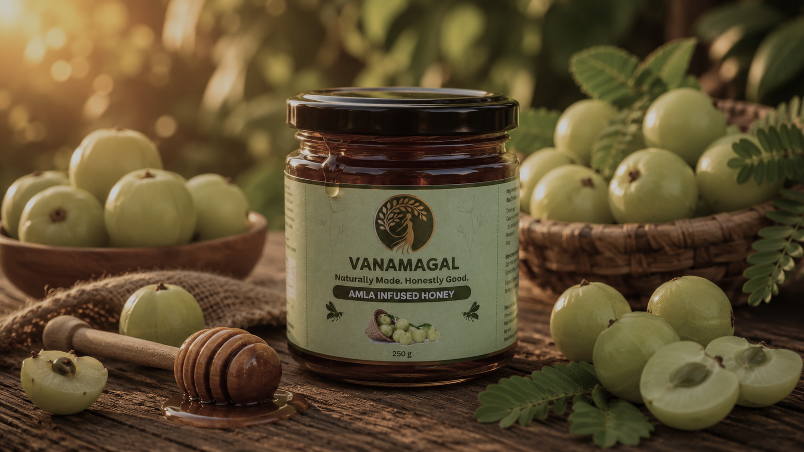 Amla Infused Honey Hero Banner