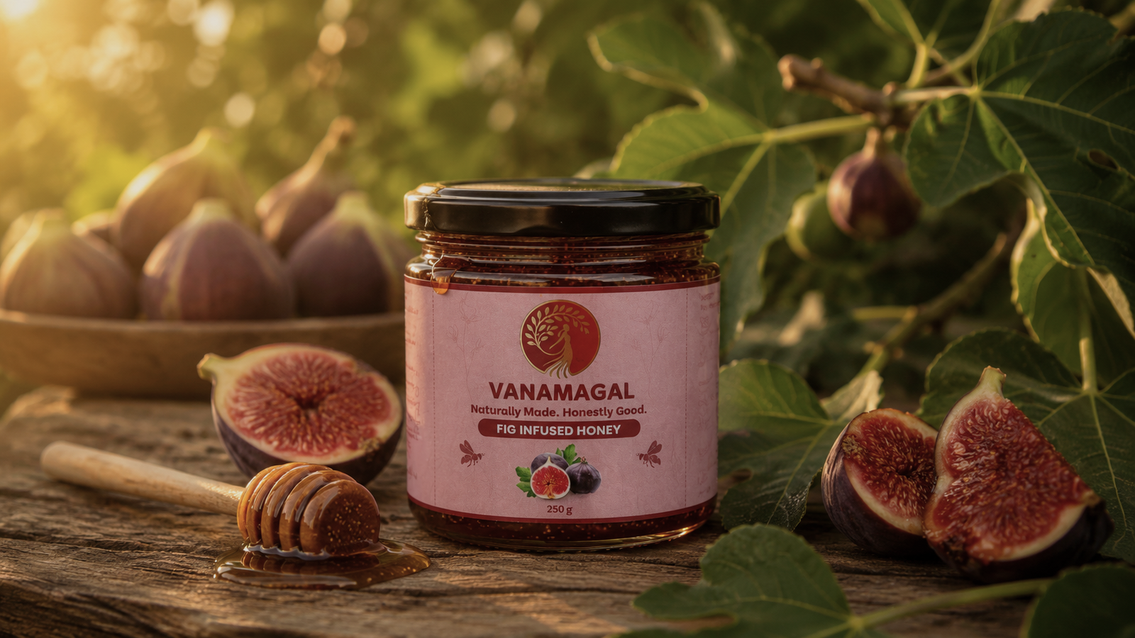 Fig Infused Honey Hero Banner