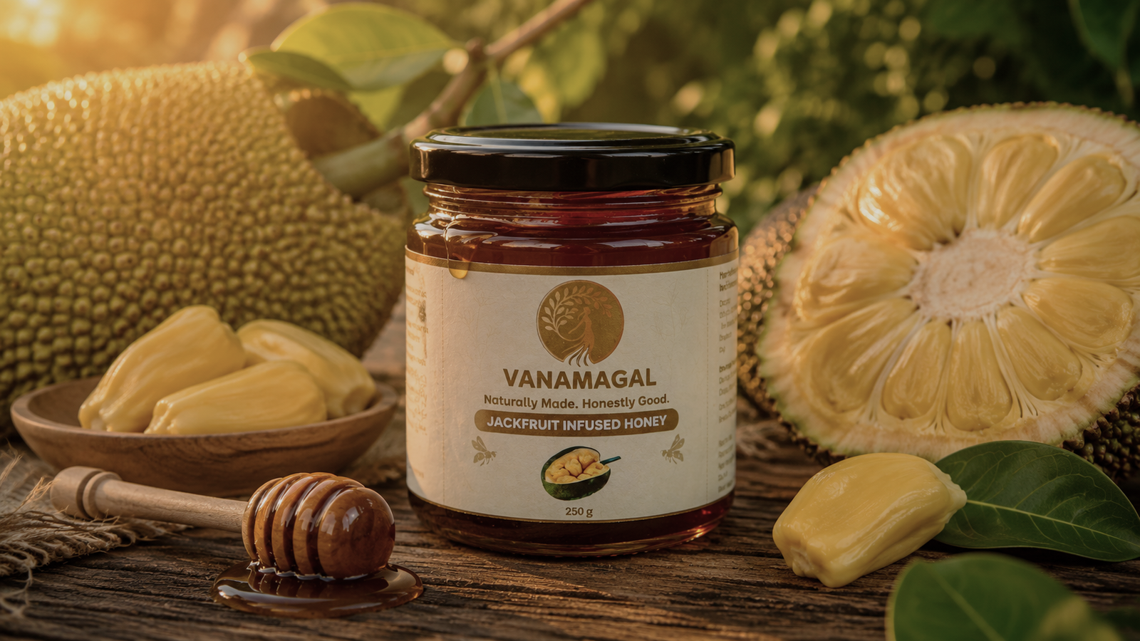 Jackfruit Infused Honey Hero Banner